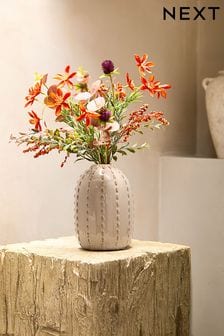 Orange Artificial Floral Arrangement (Q95962) | €32