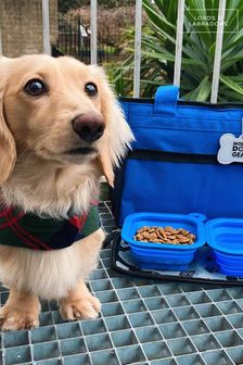 Lords and Labradors Blue Week Away Dog Travel Bag (Q96204) | SGD 77