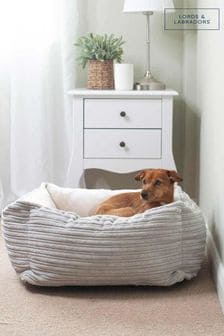 Lords and Labradors Light Grey Essentials Dog Box Bed (Q96246) | €99 - €184