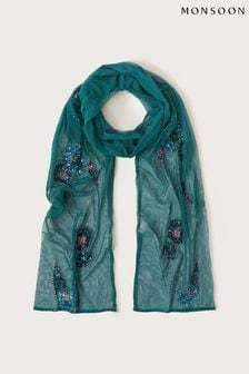 Monsoon сетчатый шарф с пайетками (Q96326) | €15
