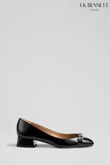 Черный - Лакированные туфли с пряжками LK Bennett Blakely (Q96380) | €383