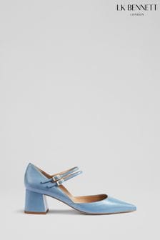 أزرق - حذاء ماري جين لامع Savannah من Lk Bennett (Q96392) | 155 ر.ع