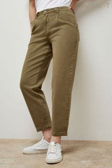 Apricot Green Mom Kasia Chinos Jeans (Q96501) | ￥7,930