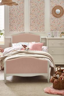 Soft Texture Blush Pink Josie Junior Kids Bed Frame (Q96597) | €650