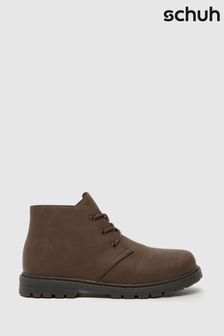 Schuh棕色休閒Chukka靴 (Q96714) | NT$1,590