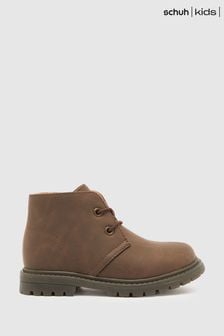 Schuh棕色休閒Chukka靴 (Q96767) | NT$1,450