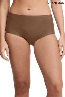 Chantelle Soft Stretch Seamless One Size High Waisted Knickers (Q97334) | $31