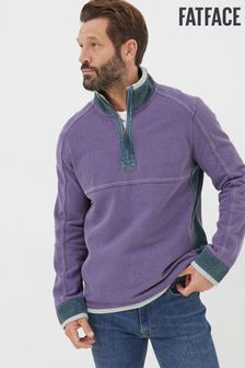 FatFace Purple Airlie Pocket Sweatshirt (Q97529) | SGD 116