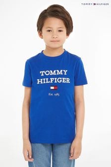 Tommy Hilfiger Blue Logo T-Shirt (Q97584) | AED111 - AED139