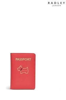 Radley Red London Heritage Dog Outline Passport Cover (Q97796) | $116
