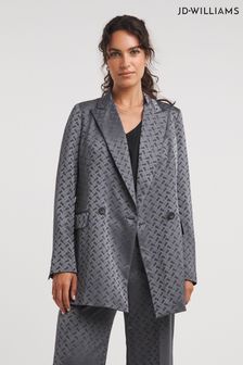 Blazer cu Gri Satin de ardezie și Jd Williams (Q97925) | 448 LEI