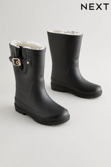 Fur lined childrens wellies clearance