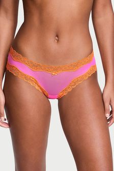 Victoria's Secret Hollywood Pink Mesh Cheeky Knickers (Q97973) | €14