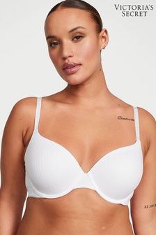 Victoria's Secret White Drop Needle Lightly Lined Full Cup Bra (Q98012) | kr640