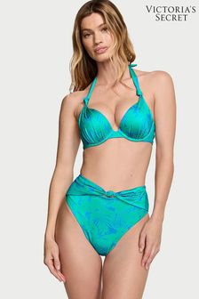 Victoria's Secret Blue Shells High Waisted Swim Bikini Bottom (Q98041) | kr325