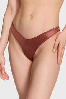 Victoria's Secret Clay Brown Thong Knickers (Q98078) | €22