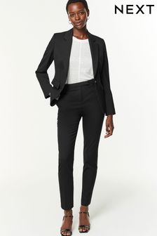 Black Tailored Slim Trousers (Q98082) | €38