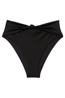 Victoria's Secret Nero Black High Waisted Swim Bikini Bottom (Q98086) | kr325