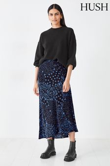 Hush Black Lily Midi Skirt (Q98263) | €102