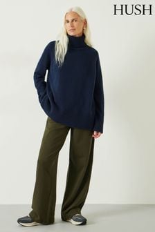 Hush Green Light Theo Tailored Jersey Trousers (Q98475) | LEI 412