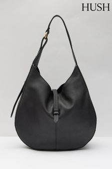 Hush Isla Leather Scoop Tote Bag