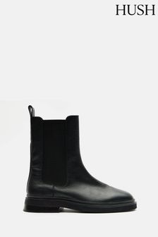 Hush Black Aaliyah Chelsea Boots (Q98516) | $285