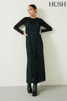 Hush Green Eloise Slip Dress (Q98554) | kr1,103