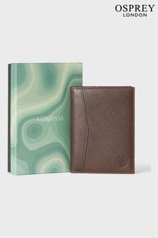 Osprey London The Compass Leather Passport Brown Holder (Q98760) | €83