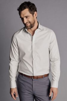 Charles Tyrwhitt Non-Iron Twill Cutaway Slim Fit Shirt
