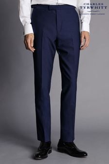 Charles Tyrwhitt Blue Slim Fit Dinner Suit Trosusers (Q99226) | 643 QAR
