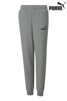 Puma Grey Essentials Logo Youth Joggers (Q99281) | $59