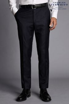 Charles Tyrwhitt Blue Slim Fit Italian Twill Suit: Trousers (Q99337) | 945 zł