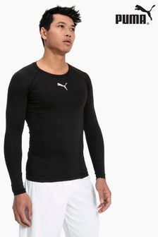 Puma Black Baselayer Long Sleeve Mens T-Shirt (Q99523) | €40