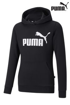 Puma Black Essentials Logo Youth Hoodie (Q99527) | SGD 68