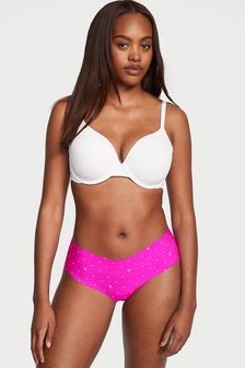 Victoria's Secret Bali Orchid Pink Dot Logo Cheeky Knickers (Q99600) | €14