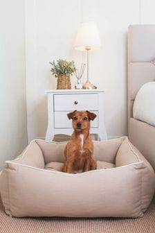 Lords and Labradors Natural Savanna Box Dog Bed (Q99882) | CA$314 - CA$542
