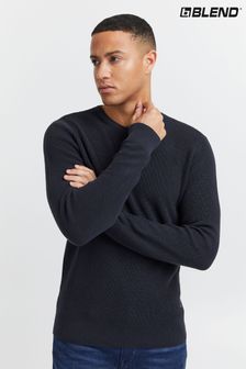 Blend Black Crew Neck Knitted Sweater (R02234) | 38 €