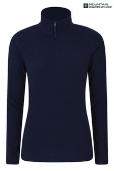 Mountain Warehouse Navy Camber Womens Half-Zip Fleece (R04888) | $23