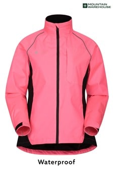 Mountain Warehouse Pink Adrenaline Womens Waterproof Iso-Viz Jacket (R04894) | SGD 106