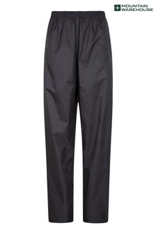 Czarny - Nieprzemakalne damskie spodnie wierzchnie Mountain Warehouse Pakka (R05011) | 168 zł