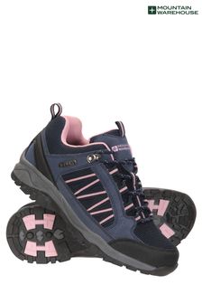 Mountain Warehouse Navy Path Waterproof Womens Walking Shoes (R06149) | ₪ 177