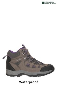 Mountain Warehouse Grey Adventurer Womens Waterproof Walking Boots (R06169) | ₪ 256