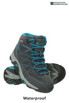 אפור - נעלי הליכה עמידות במים לנשים דגם Rapid של Mountain Warehouse (R06173) | ‏303 ₪