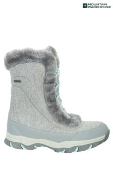 Mountain Warehouse Grey Ohio Womens Snow Walking Boots (R06178) | 66 €