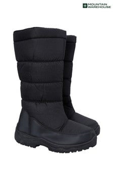 Mountain Warehouse Black Icey Womens Long Snow Walking Boots (R06182) | ₪ 130