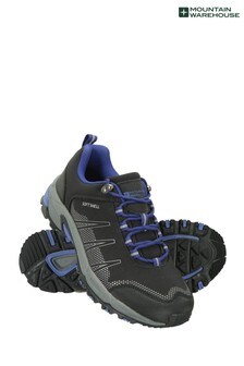 Mountain Warehouse Black Annapurna Womens Softshell Running Shoes (R06186) | ₪ 228
