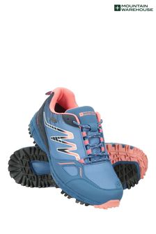Mountain Warehouse Blue Lakeside Trail Womens Waterproof Approach Shoes (R06189) | $105