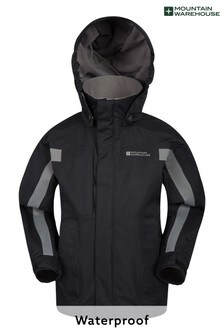 Mountain Warehouse Black Samson Kids Waterproof Jacket (R06277) | INR 3,528