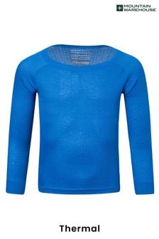 Mountain Warehouse Cobalt Blue Talus Kids Thermal Top (R06591) | 89 QAR