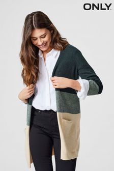 ONLY Green Cosy Colour Block Cardigan (R19912) | 40 €